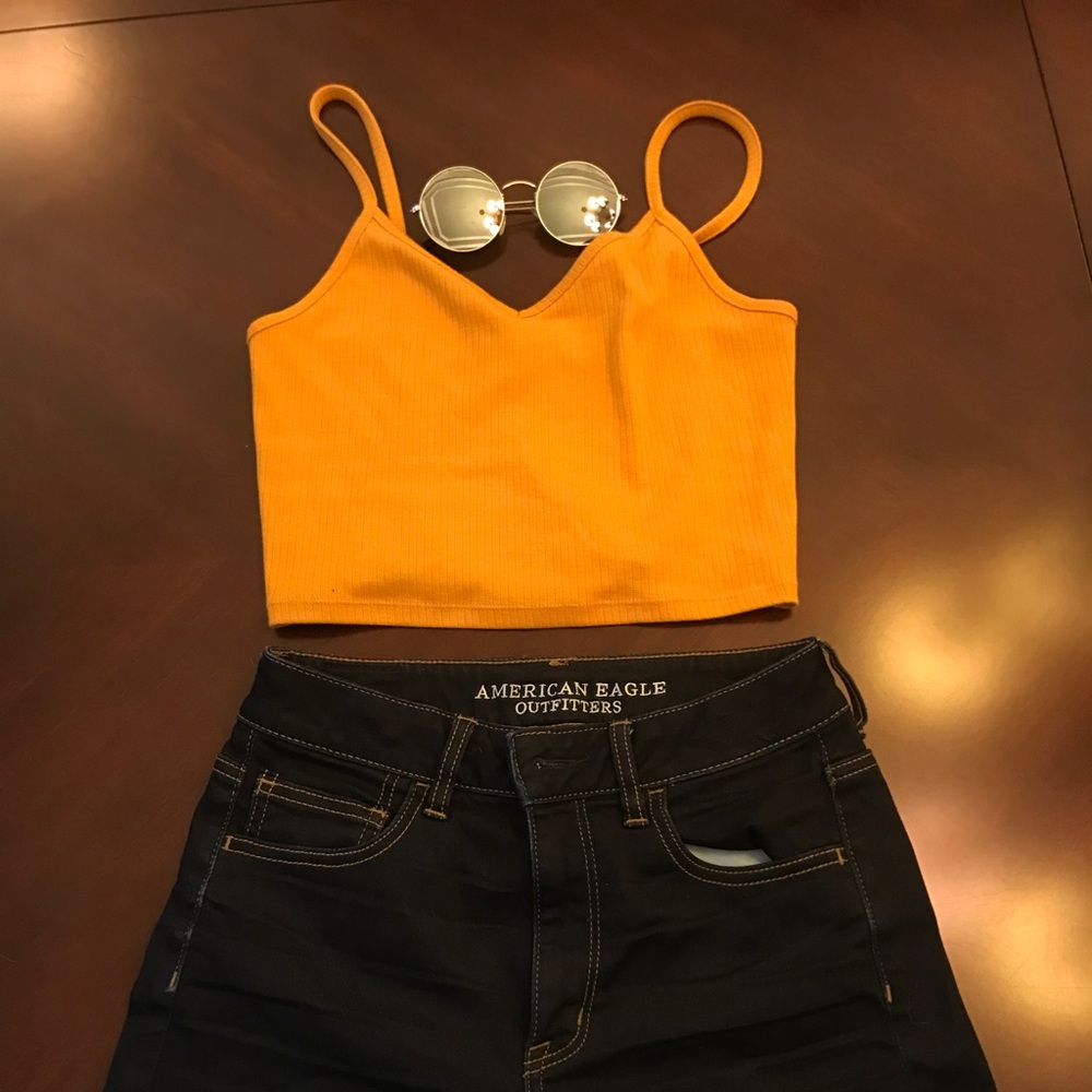 NEW AMERICAN EAGLE CUTOFFS!!:)